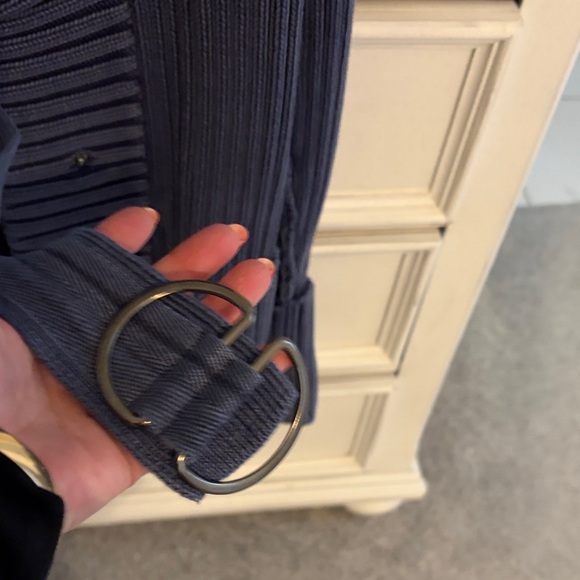 Free People Navy Blue Cardigan Sweater - Picture 3 of 4